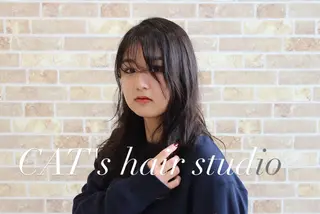 ミディアム CAT's hair studio所属・家入 光のヘアスタイル