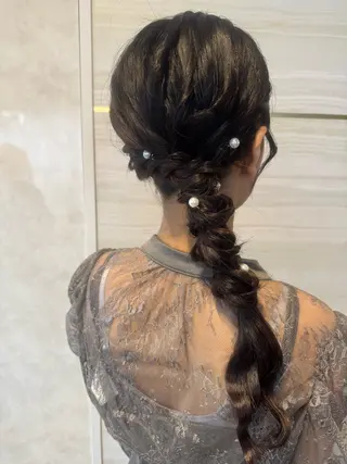 セミロング 島崎 穂乃香のヘアスタイル