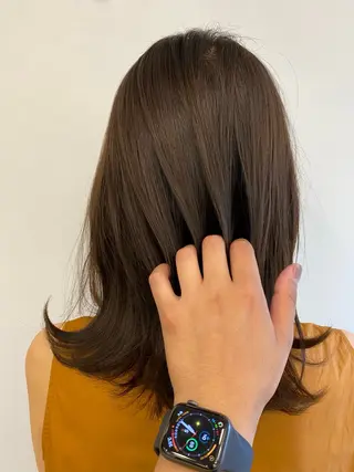 ミディアム 坂本 雅哉のヘアスタイル