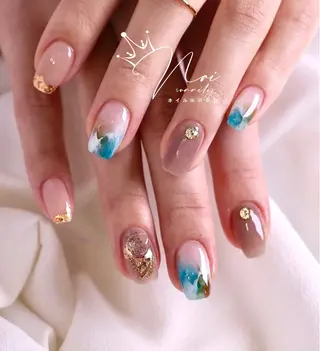 ネイル 長さだし専門店 M2　rikaのネイルデザイン