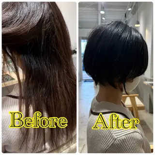 ショート collet Gigi所属・髪質改善・ クロスパーマ◎倉澤のヘアスタイル