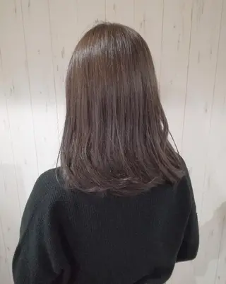 ミディアム カラー 西川 敏夫のヘアスタイル