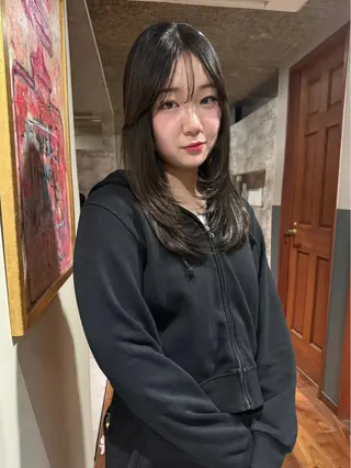 ミディアム カラー mai / linoah˚✧のヘアスタイル