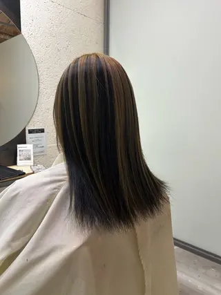 ロング SHINDO MIYUのヘアスタイル