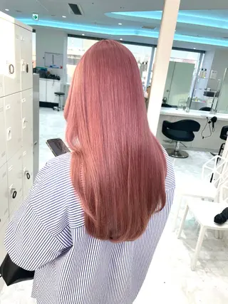 カラー SHIKI押上 ハラサワアヤカのヘアスタイル
