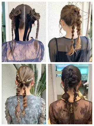 ヘアアレンジ 桑原 菜摘のヘアスタイル