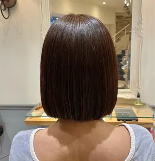 ミディアム 佐久間 成恵のヘアスタイル