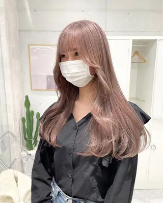 ロング 🪷艶髪カラー🪷 Louwe三軒茶屋のヘアスタイル