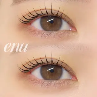 マツエク・マツパ enu eyelash所属・eyelashenu 大阪梅田のマツエク・マツパデザイン