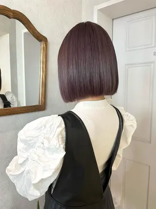 ミディアム カラー お洒落カジュアル🍃 まなとのヘアスタイル