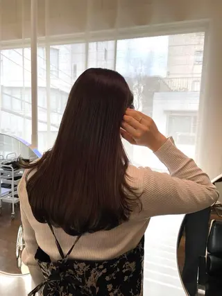 ロング カラー レイヤーカット🎀 kanaのヘアスタイル