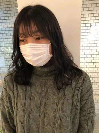 セミロング カラー AIRI 🐈‍⬛のヘアスタイル