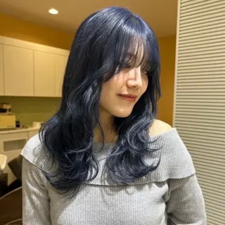 セミロング 黒染め剥がし/ 黒髪卒業ヘア👑涼介のヘアスタイル