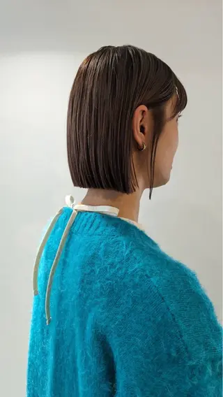 ミディアム 艶カラー/韓国風ヘア 🐈‍⬛sofy🐾のヘアスタイル