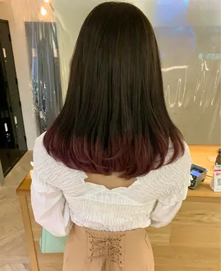 ロング LOREN＋透明感 オリーブhirokoのヘアスタイル