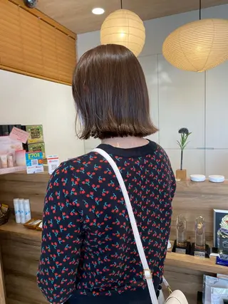 ショート カラー パーマ指名No1 /namiのヘアスタイル