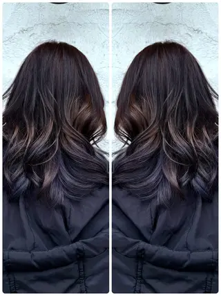 ミディアム カラー 艶カラー🕊️ ✴︎Yukari✴︎のヘアスタイル