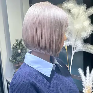 ショート カラー GO TODAY シェアサロン 原宿Verno店所属・髪質改善/ブリーチ/ ボブ特化/よしきのヘアスタイル