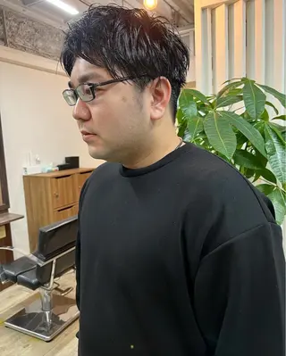 ショート カラー パーマ ヘアアレンジ メンズ 【池袋/スパイキー ショート】ⓝⓘⓜⓤのヘアスタイル