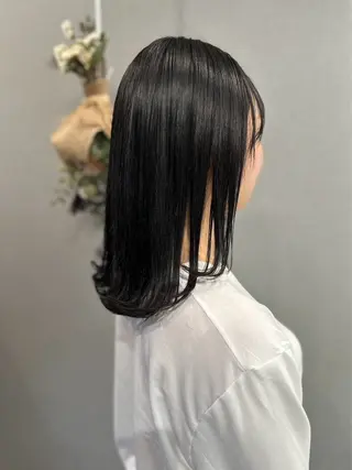 セミロング カラー K Harukaのヘアスタイル