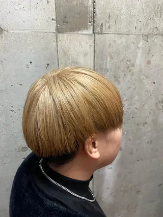 ショート カラー メンズ 諸岡 玲のヘアスタイル