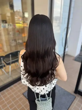 ロング 🇰🇷韓国風顔周り NANAMI🇰🇷のヘアスタイル