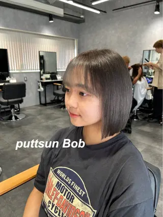ショート プルエクステ/インナ ーカラー🦊はるなのヘアスタイル