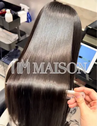 ロング ハルキミナトジャパン横浜所属・美髪矯正/髪質改善 /艶髪/千田理名🪞のヘアスタイル