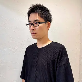 ショート メンズ 【池袋/スパイキー ショート】ⓝⓘⓜⓤのヘアスタイル