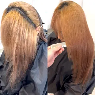 ロング ⭕️縮毛矯正×艶髪 /賀川サトシ⭕️のヘアスタイル