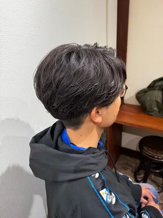 ショート メンズ レディースショート/ メンズ✂AMANOのヘアスタイル