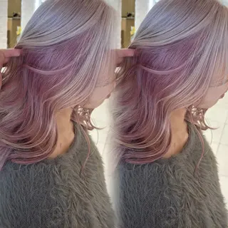 ミディアム 🦋森田さち /ハイトーン🦋のヘアスタイル