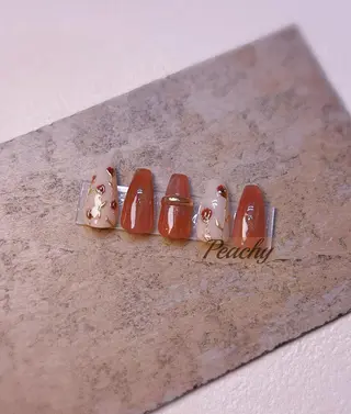 ネイル Peachy 🍑のネイルデザイン
