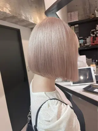 ミディアム カラー PELEshibuya所属・カットモデル様無料 💎saaya💎のヘアスタイル