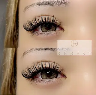 マツエク・マツパ yuuka REBEST心斎橋のマツエク・マツパデザイン