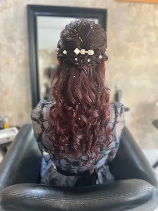 ロング Wakita Masakiのヘアスタイル