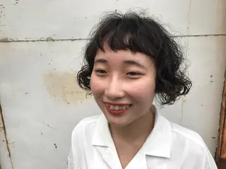 パーマ tatsumi/ボブ ウルフ/レイヤーのヘアスタイル