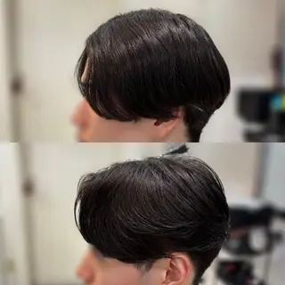 メンズ センターパート 川島爽楽のヘアスタイル