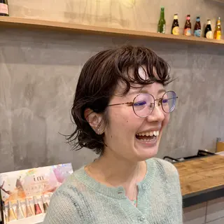 ショート パーマ 🌷あべ まゆこ🌷のヘアスタイル