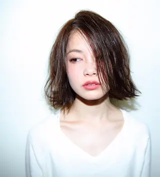 ショート カラー パーマ ショートボブ縮毛矯正 髪質改善のプロ山道潤のヘアスタイル