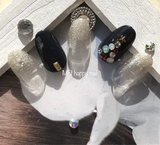 ネイル 北浦和 自爪育成ケアのネイルデザイン