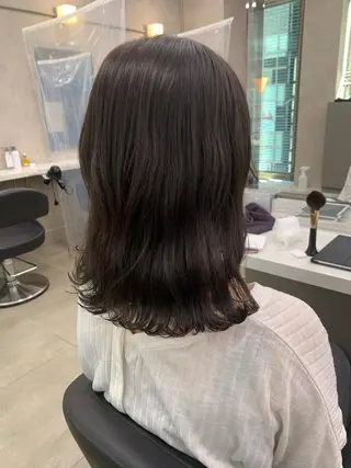ミディアム 【美容室が苦手な方 専問美容室】MIHOのヘアスタイル