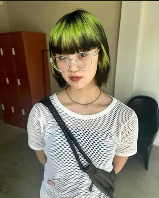 ミディアム カラー ナチュラル・ハイトー ン🏆HINOKIのヘアスタイル