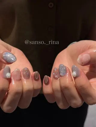 ネイル nuu  栄所属・早川 里奈のネイルデザイン