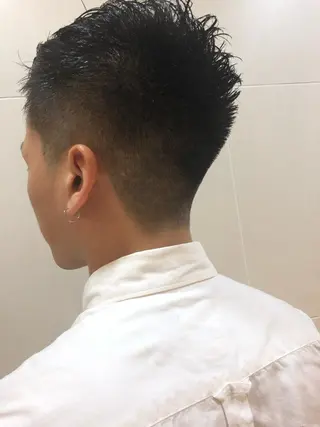 パーマ メンズ ✨髪質改善ストレート ×ミニボブ✨萩原　翼のヘアスタイル