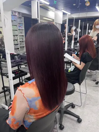 ロング カラー 🤍レイヤー/顔周り /hirari🤍のヘアスタイル