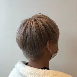 カラー メンズ 堀 ゆきみのヘアスタイル