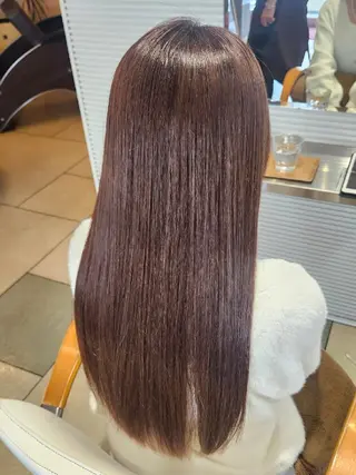 ロング 暖色カラー/髪質改善 /メンズ🧡莉南のヘアスタイル