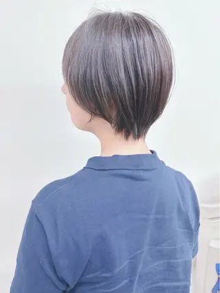 ショート 小顔ボブ/お悩み解決 /ボブパーマ/とういのヘアスタイル