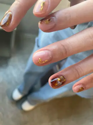 ショート ネイル SALON VILLAGE AOYAMA 2nd.所属・NAKAMURA HARUKAのネイルデザイン